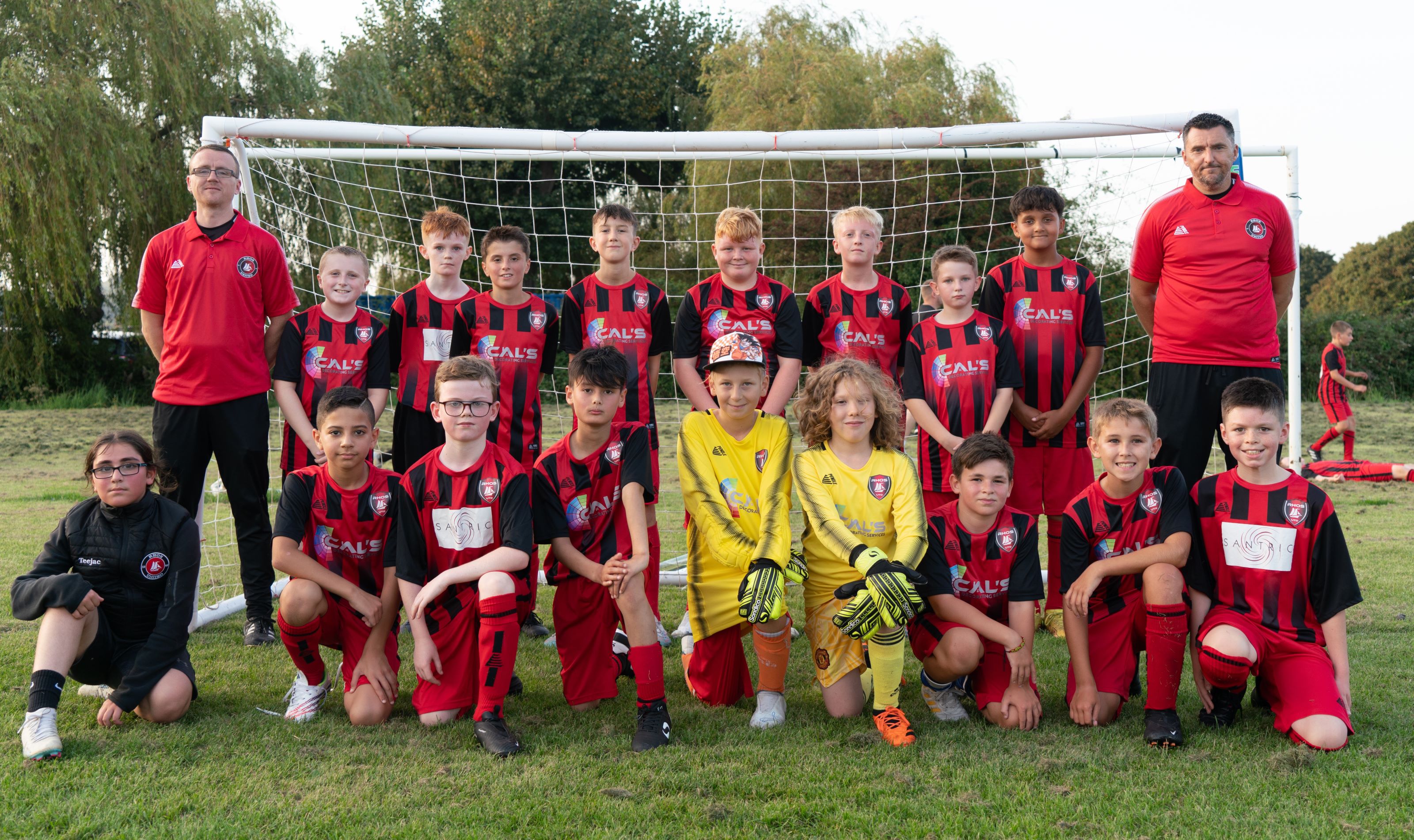 Under 13s Team Photo